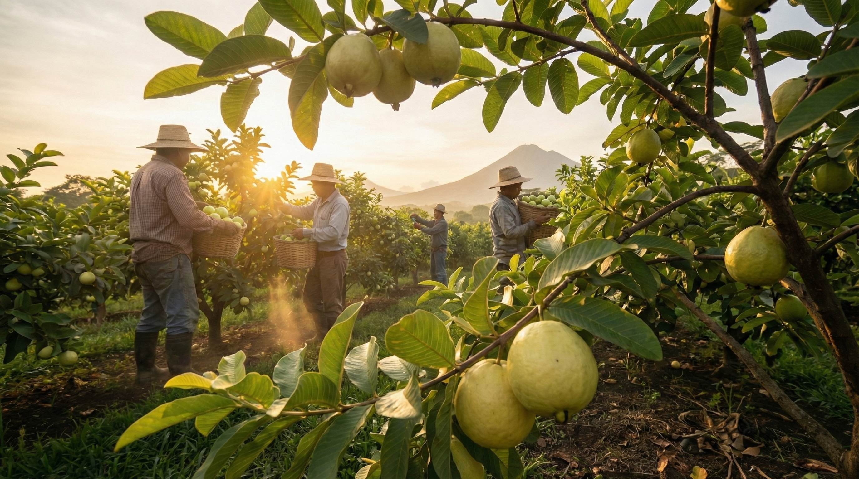 Farmers working in El Salvador